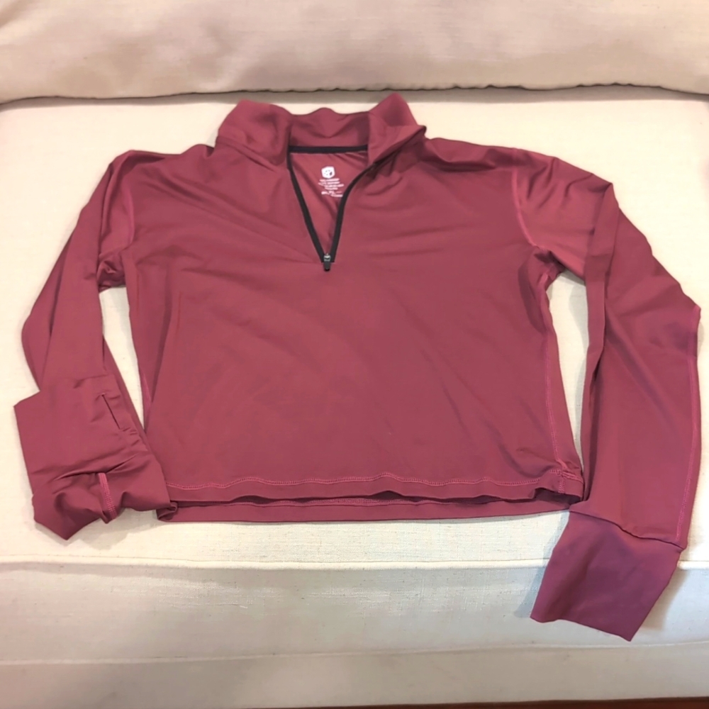 XL Born Primitive Pomegranate Cropped Long Sleeve